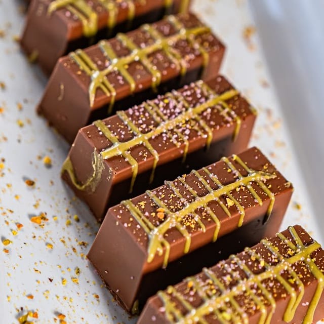 Dubai Kunafa Chocolate Bar.