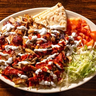 Chicken Shawarma Over Rice