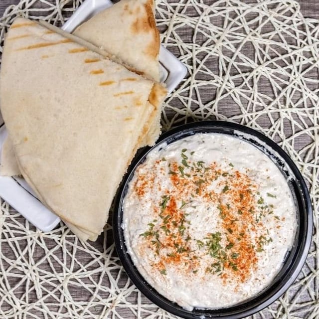 Baba Ganooj Eggplant.