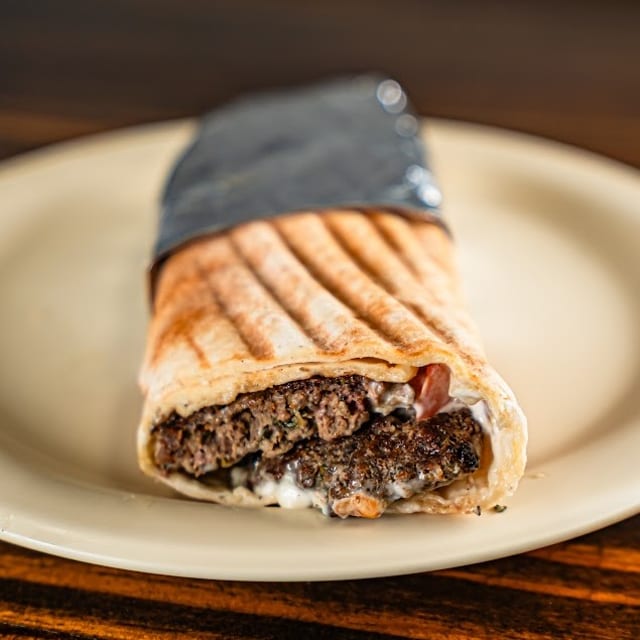 Kabab (Kufta) Wrap.