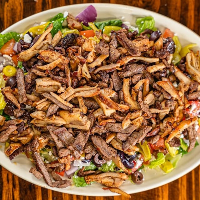 Mix Shawarma Salad.