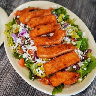 Crispy Chicken Salad