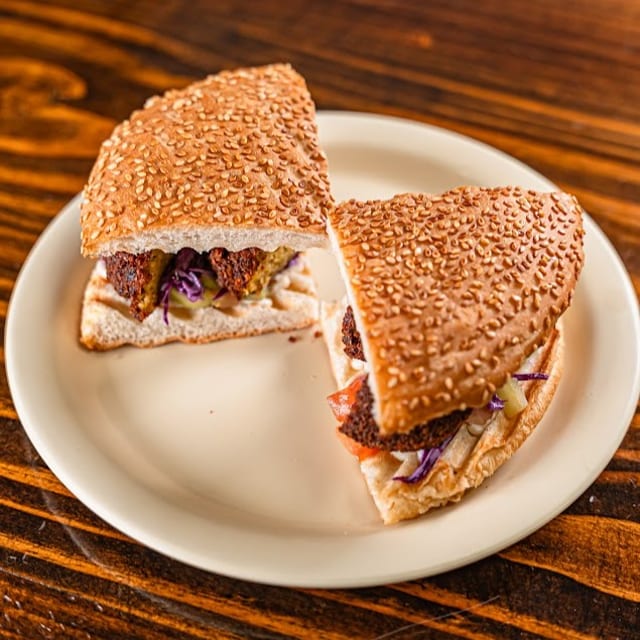 Falafel Panini.