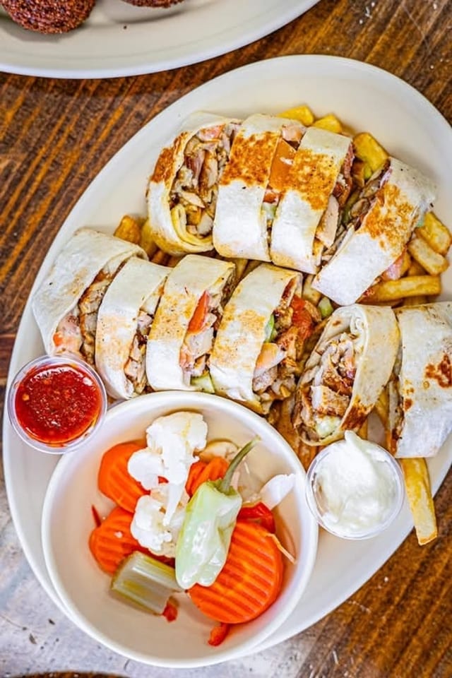 Chicken Shawarma Plate.