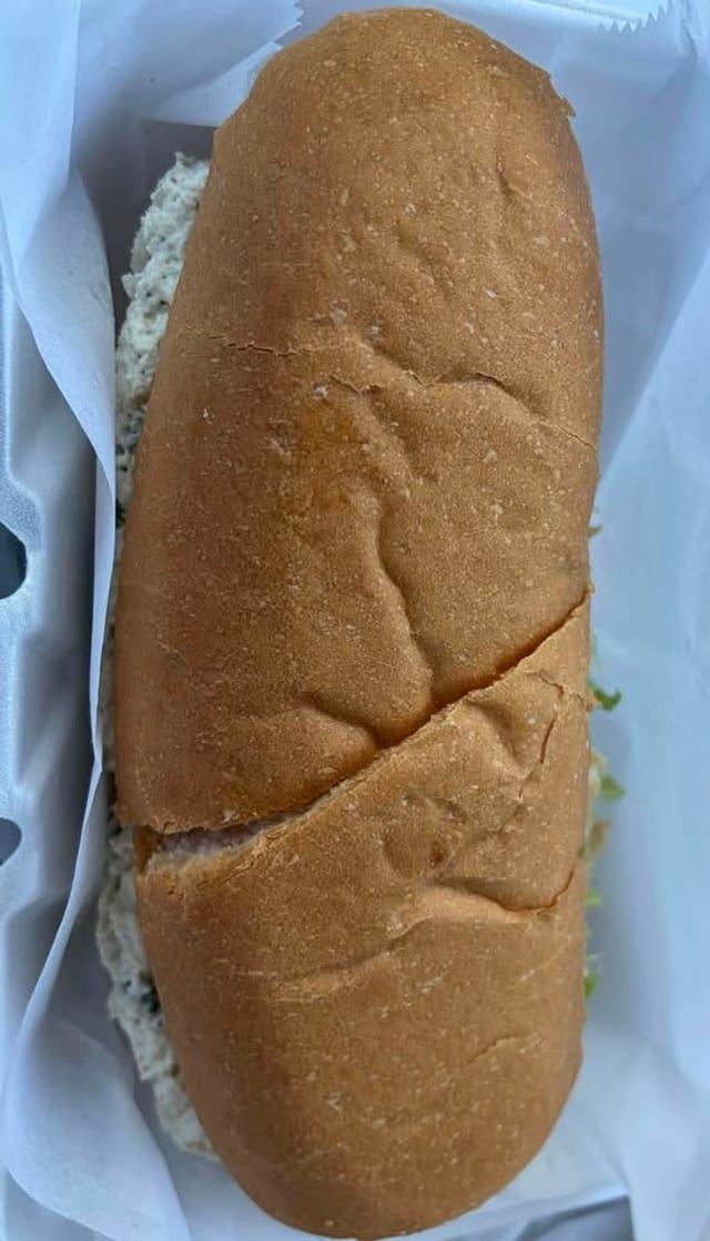 Chicken Salad Sub Tray.