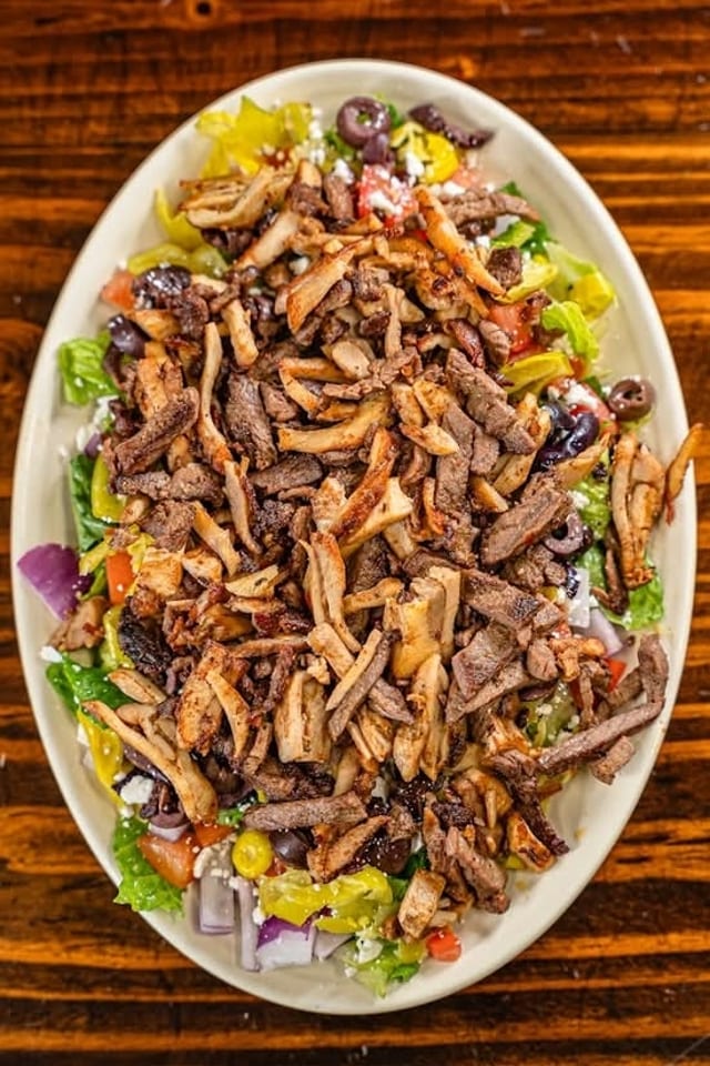 ​Beef Shawarma Salad.