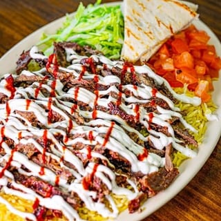 Mix Shawarma Over Rice