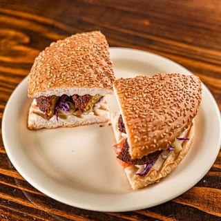 Falafel Panini Tray